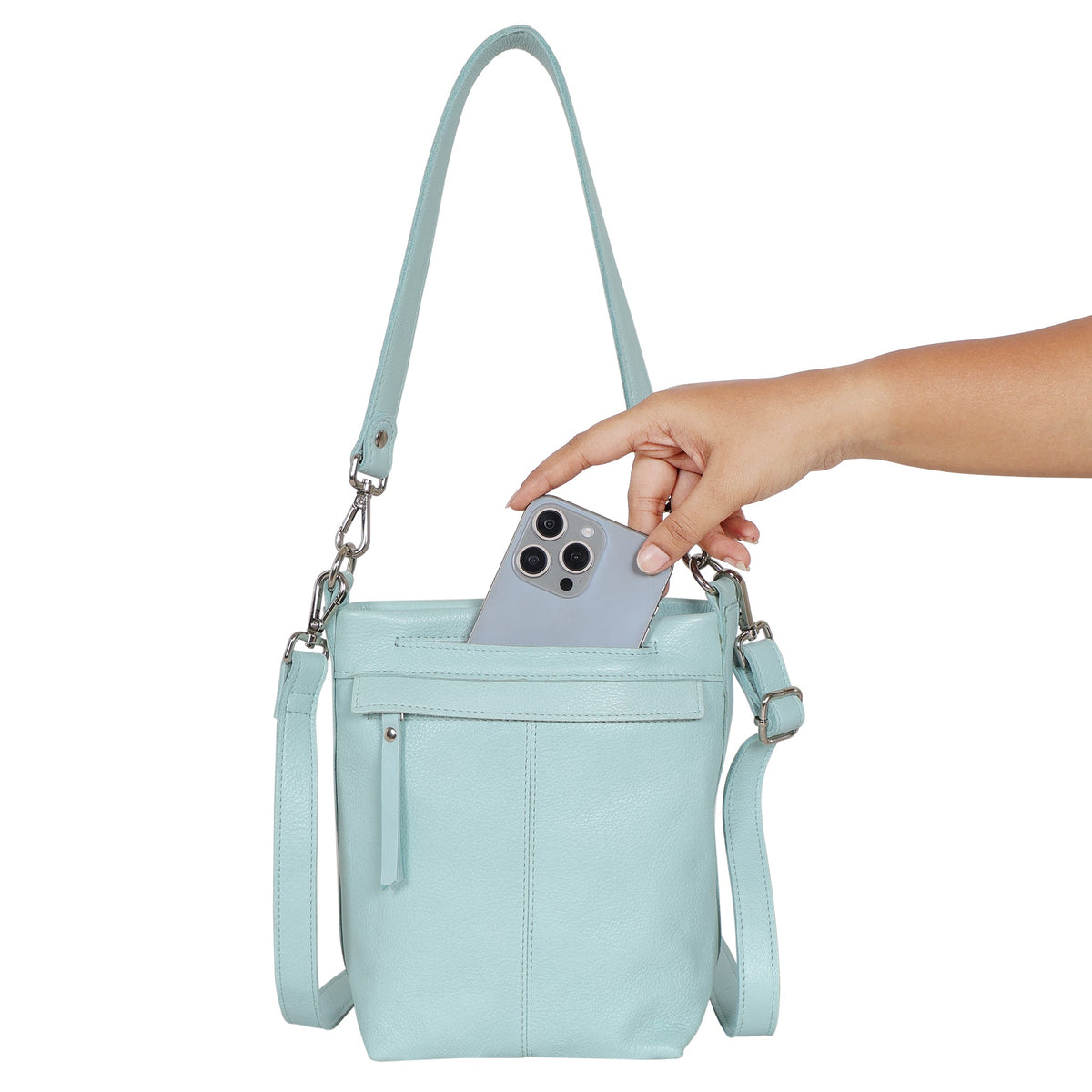 Fran Leather Crossbody