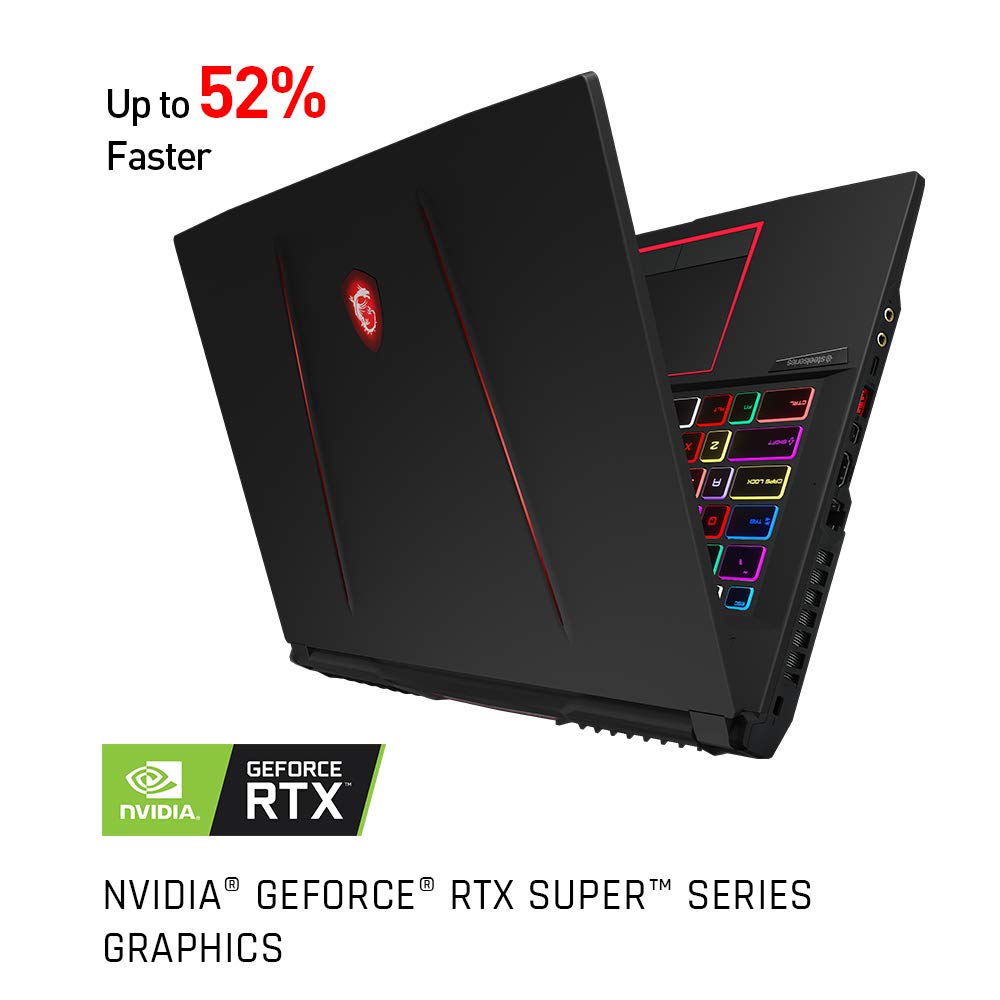 MSI GE75 Raider 10SGS-287 17.3" 300Hz Laptop - Intel Core i7-10875H - RTX 2080 Super - 32GB RAM - 1TB NVMe SSD - Win10, Black - GE7510287