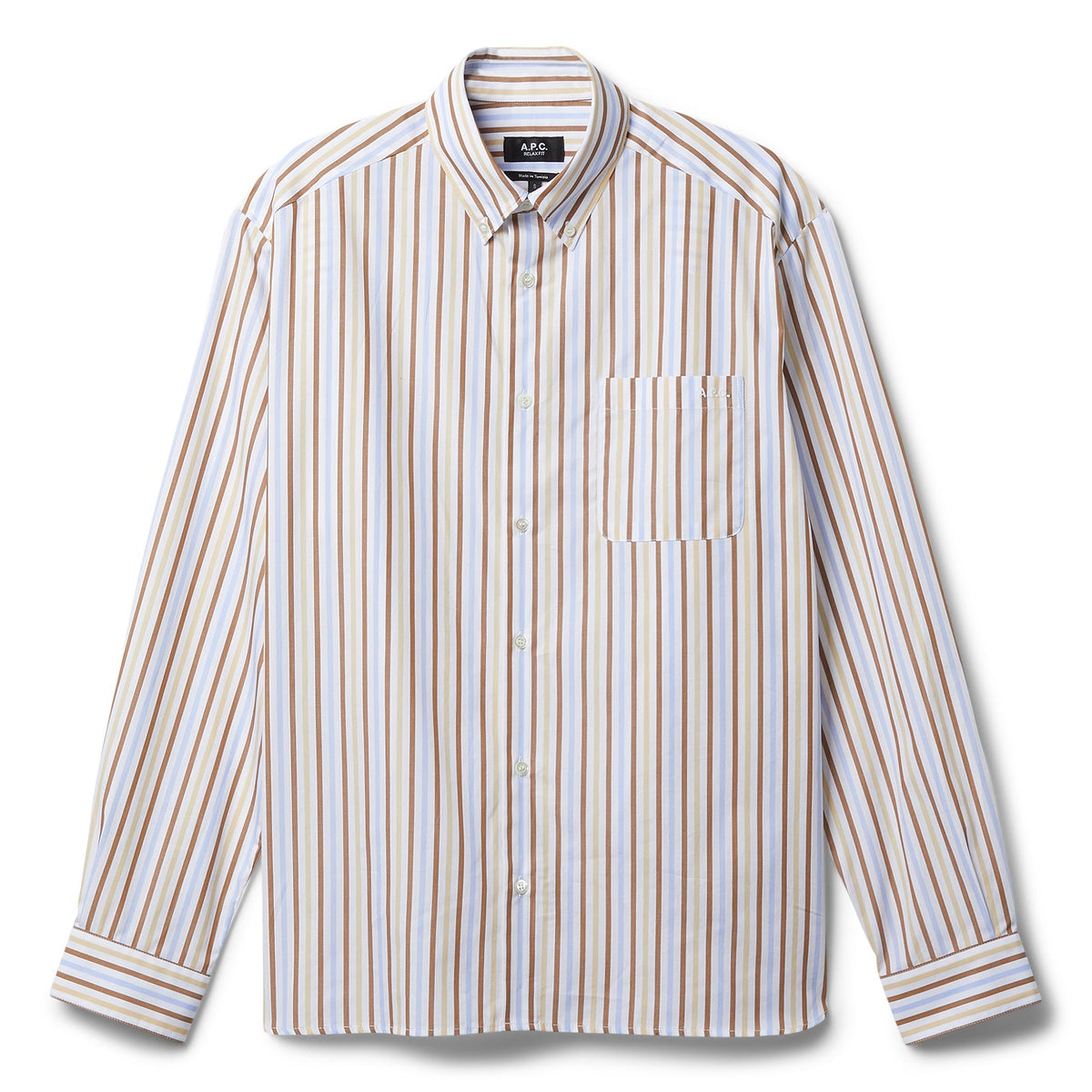 A.P.C. Chemise Mateo Logo (Vanilla)