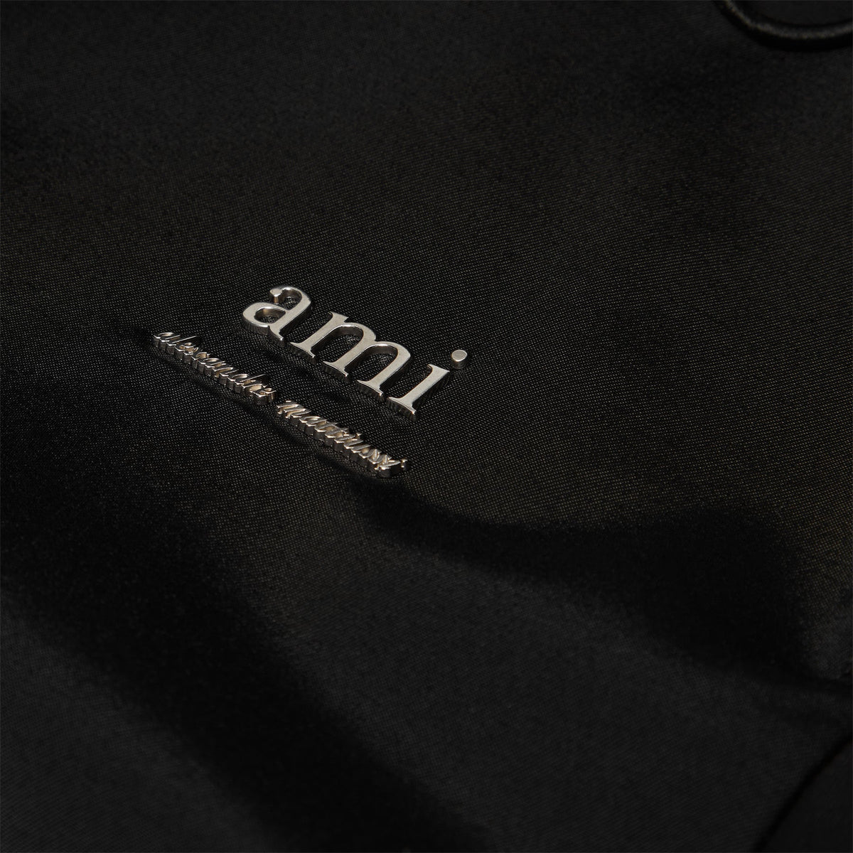 AMI Paris Hooded Windbreaker (BLACK)