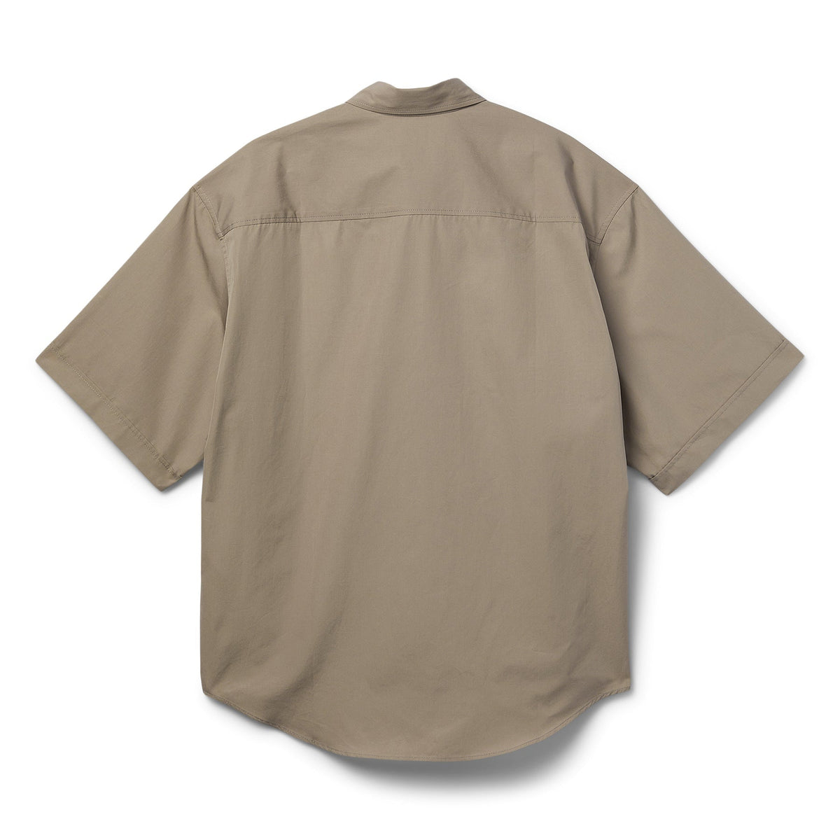 AMI Paris Short Sleeve Boxy Shirt (Ash)