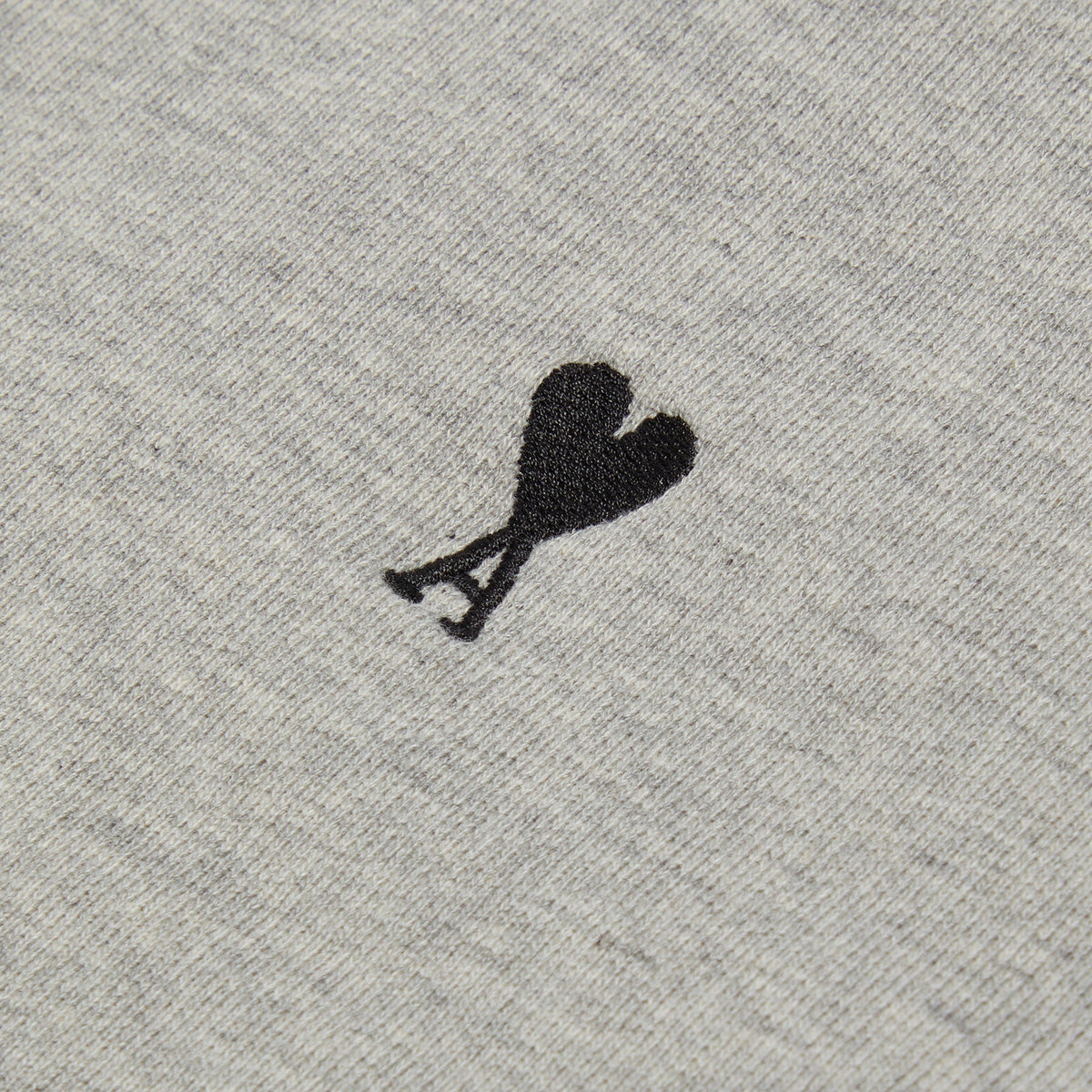 AMI Paris ADC Zip Hoodie (Heather Ash Grey)