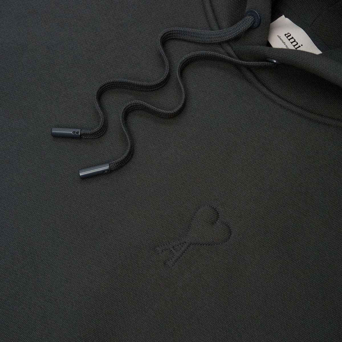AMI Paris ADC-Hoodie Big ADC (Anthracite)
