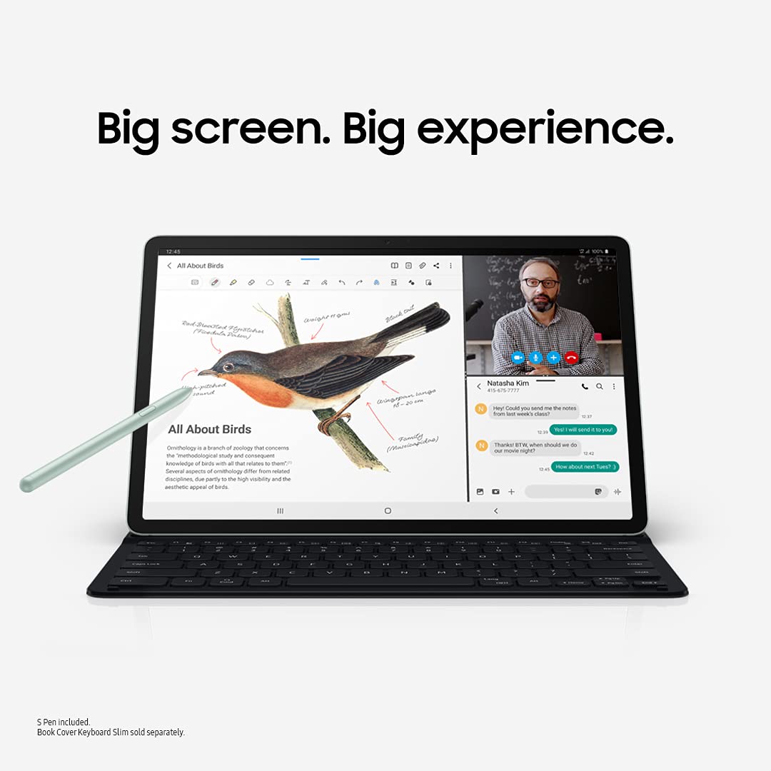 Samsung Galaxy Tab S7 FE - 12.4" 256GB - Wi-Fi - Mystic Green - SM-T733NLGFXAR