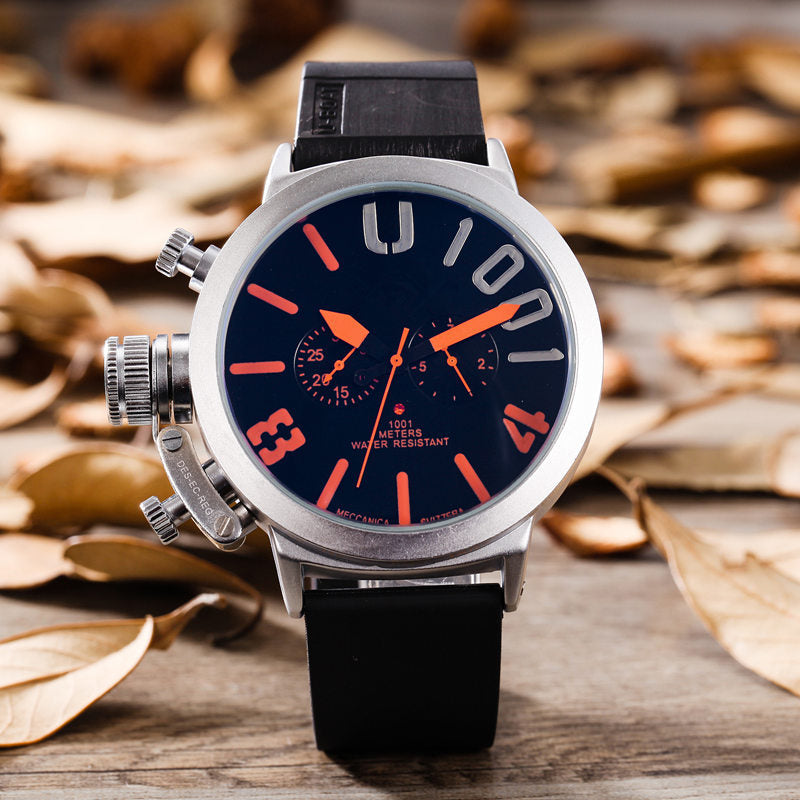 Self-Winding Stainless Steel Wristwatch