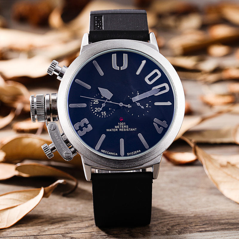 Self-Winding Stainless Steel Wristwatch