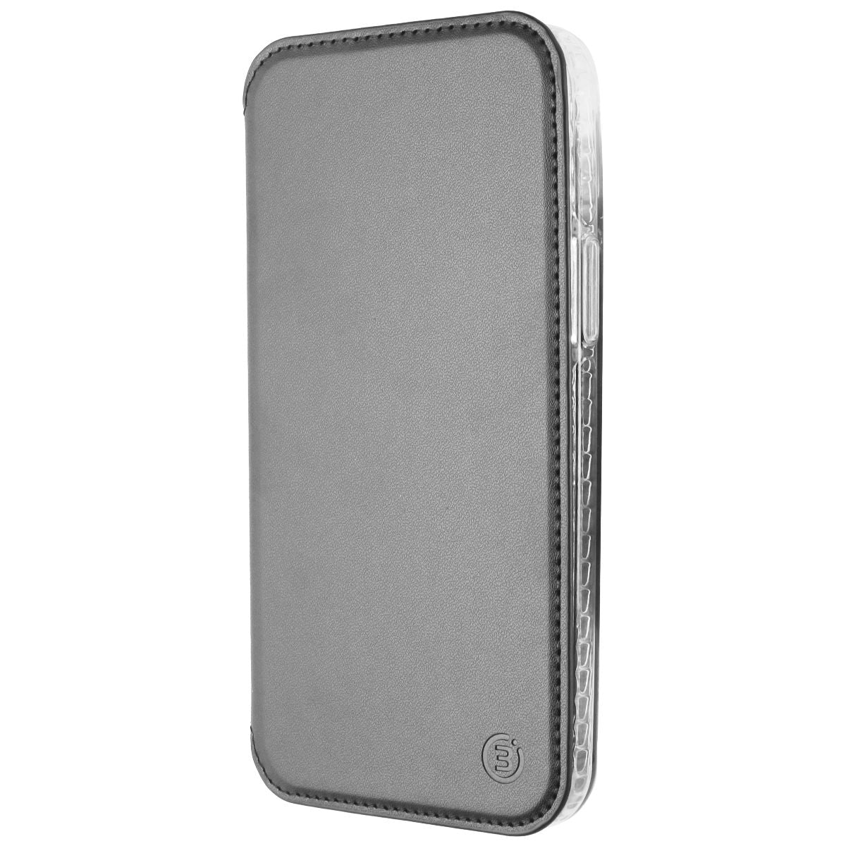 3SIXT SlimFolio Series Wallet Case for Apple iPhone 13 Pro Max - Clear/Black - New