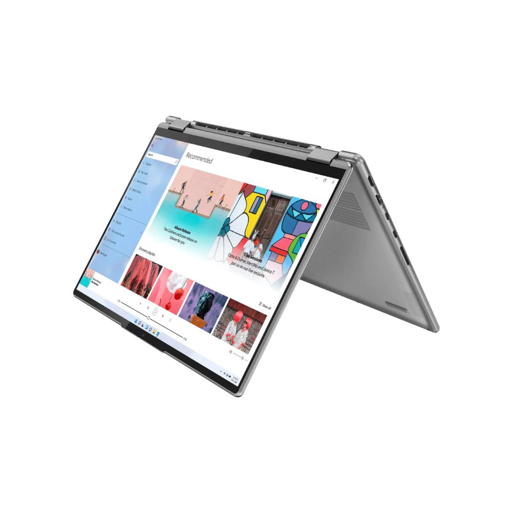 Lenovo Yoga 7i 16" 2.5K Touch 2-in-1 Laptop - Intel Evo Platform - Core i7-1260P - 16GB RAM - 512GB SSD - Arctic Grey - 82QG0000US