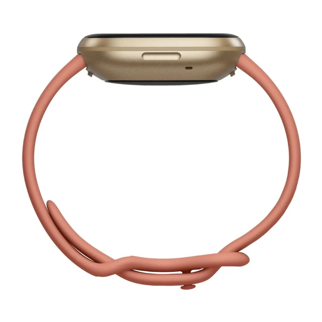 Fitbit Versa 3 – Health & Fitness Smartwatch – Soft Gold – FB511GLPK