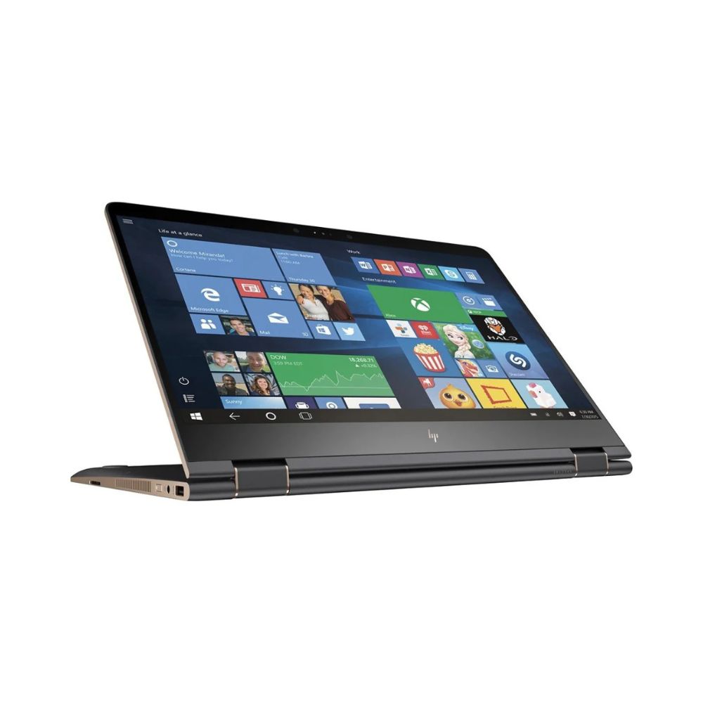 HP Spectre x360 – 15.6" UHD Touch – Intel Core i7‑8550U – 16 GB RAM – NVIDIA GeForce MX150 – 512 GB SSD – 15‑BL112DX