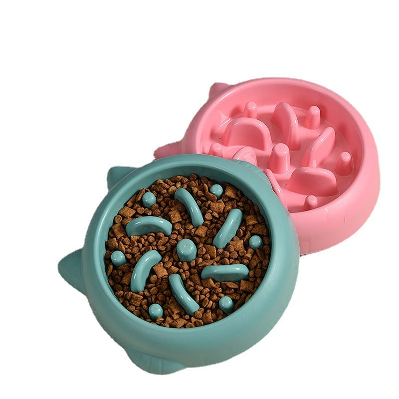 Pet Slow Feeder Bowls for Dogs &amp; Cats