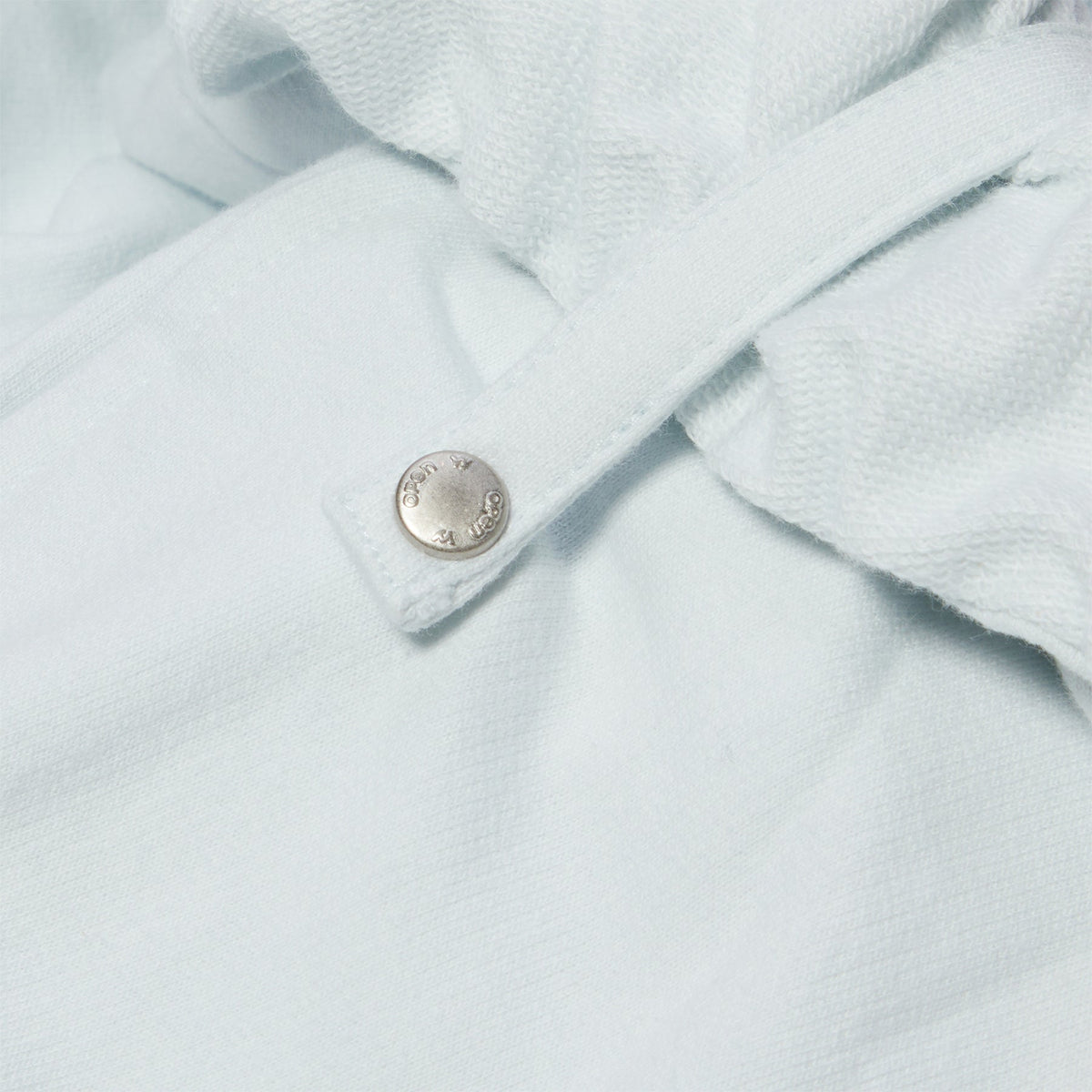 OPEN YY Rolled Waist Sweat Cargo Pants (Minty White)