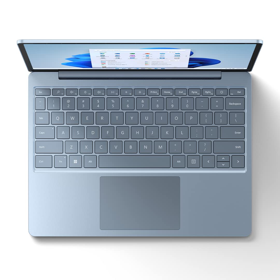 Microsoft Surface Laptop Go 2-12.4" TS - i5 8GB - 128 SSD - Ice Blue 8QC-00037