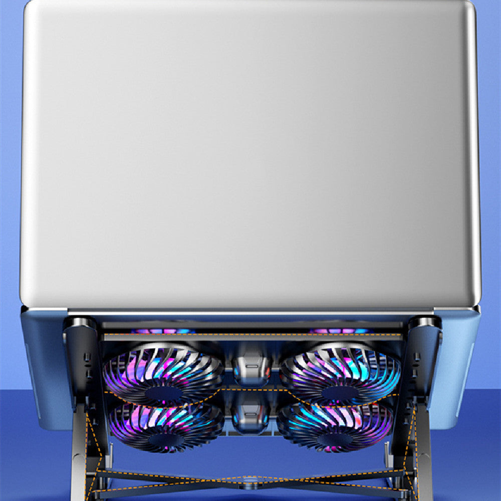Folding Laptop Stand with Cooling Fan