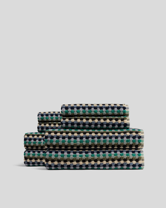4+4 Organic Mosaic Bath Bundle - Sea