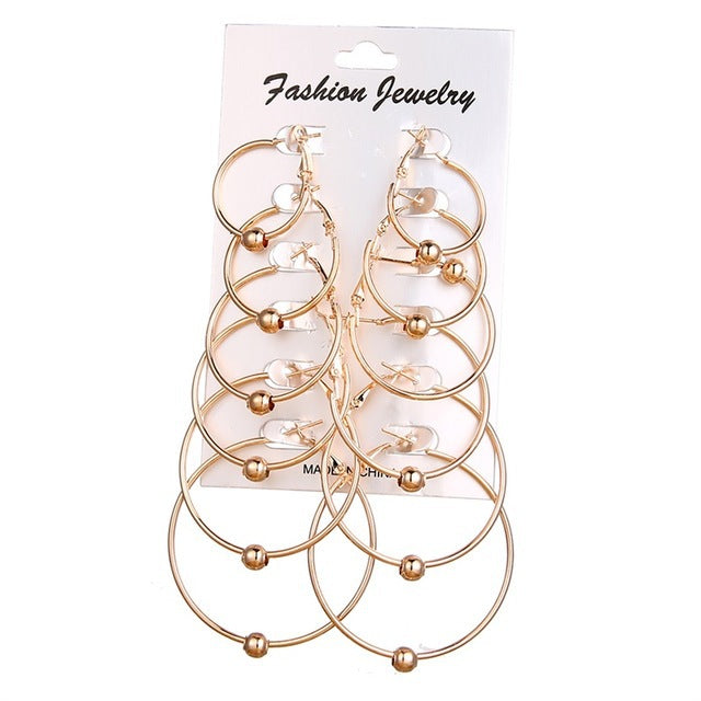Hot Selling Accessories, Rock Exaggerated Earrings