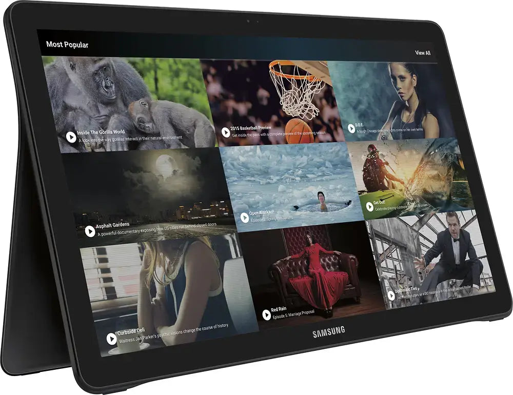 Samsung Galaxy Tab View 8.4 Wi-Fi Tablet - 32GB - Black - SM-T670NZKAXAR