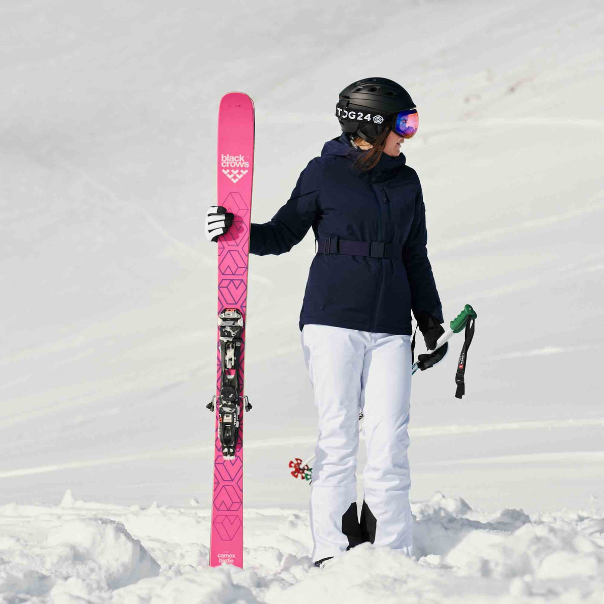 Meribel Womens Performance Waterproof Ski Jacket - Oxford Blue