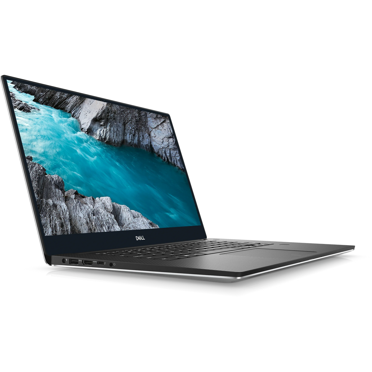 Dell XPS 15 7590 – 15.6" 4K UHD Touch – Intel Core i7-9750H – 16GB RAM – NVIDIA GeForce GTX 1650 – 256GB SSD – Silver
