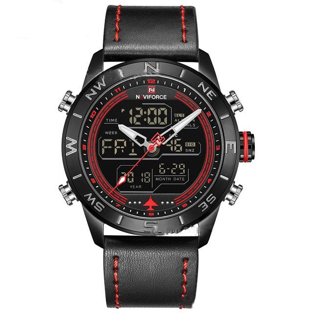 NAVIFORCE 9144 Men's Analog Digital Sport Watch