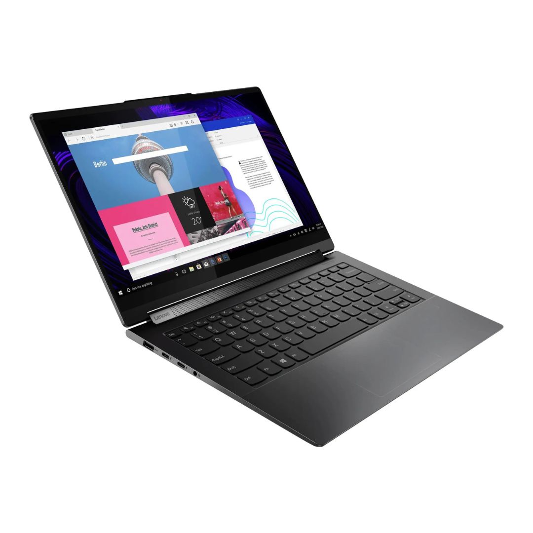 Lenovo Yoga 9i 14 2-in-1 14" 4K HDR Touch-Screen Laptop - Intel Evo Platform Core i7-1185G7 - 16GB RAM - 512GB SSD - Shadow Black - 82BG0001US