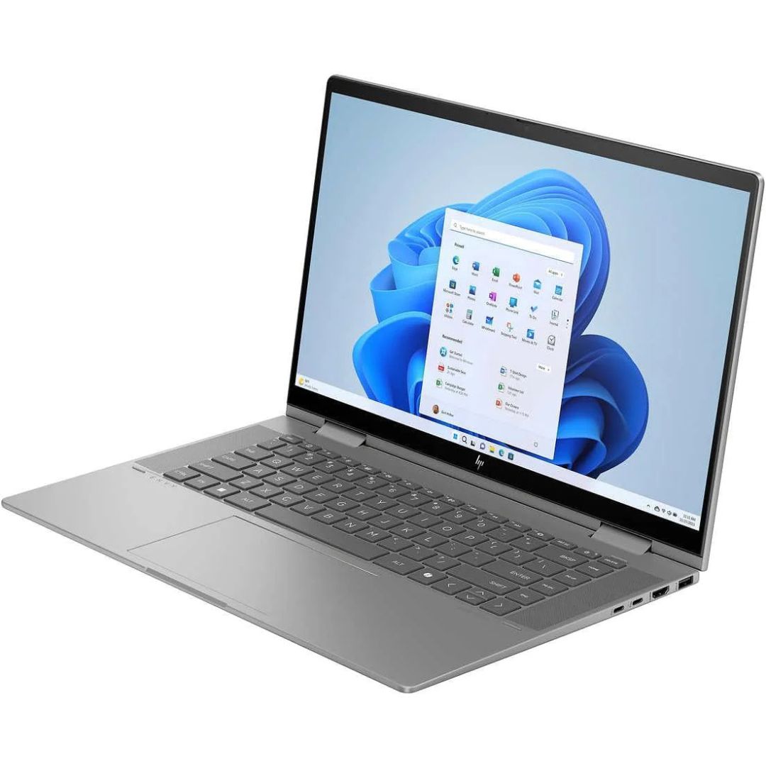 HP Envy x360 – 15.6" FHD Touch 2-in-1 – Intel Core Ultra 7 155U – 32GB RAM – 1TB SSD – Gray – 15-fe1073cl