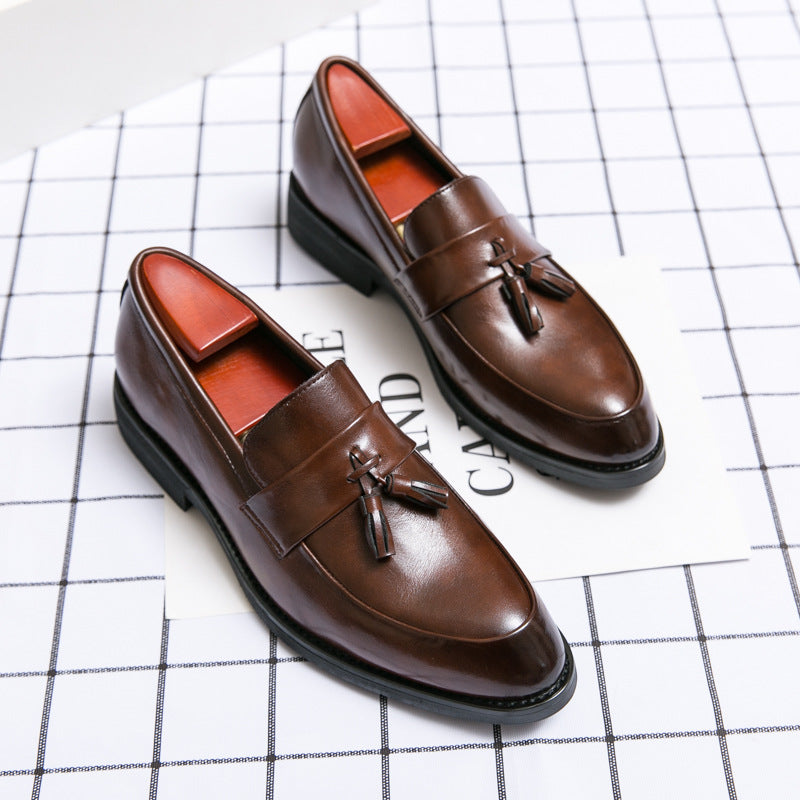 Men's Leather Tassel Loafers
