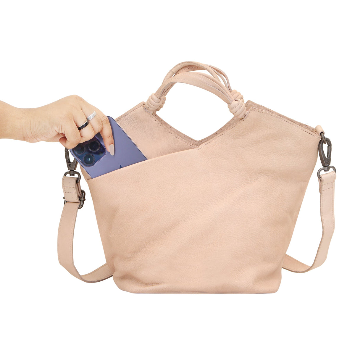 Nash Leather Crossbody Bag
