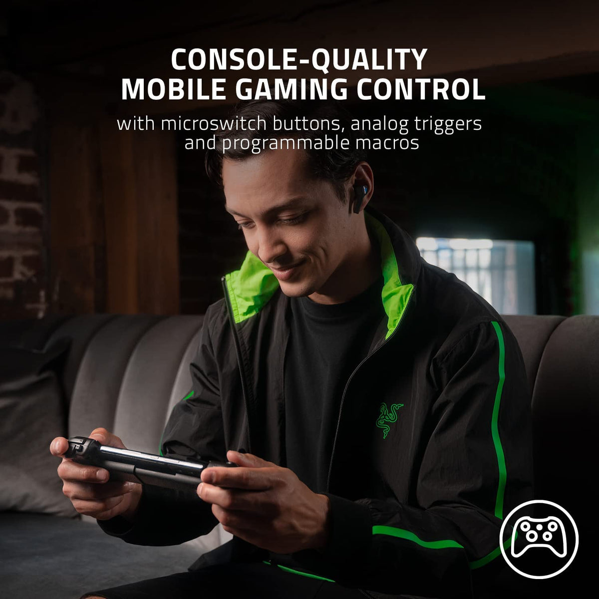 Razer Kishi V2 Universal Gaming Controller for Android - RZ06-02900100-R3U1