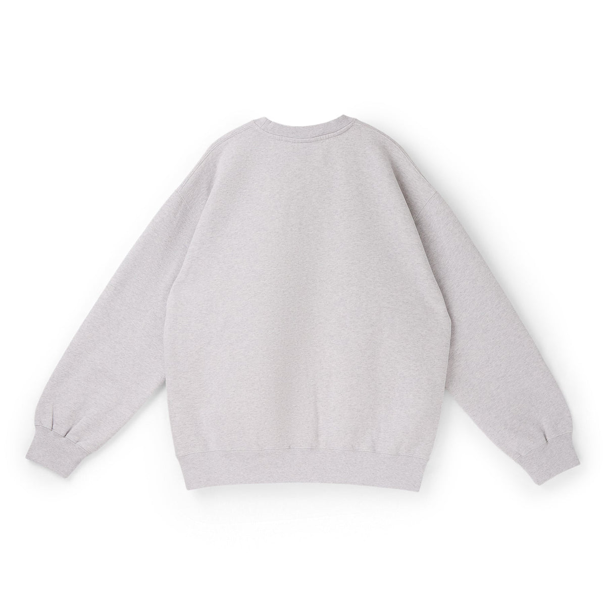 By Parra Long Lost Leg Crew Neck Sweatshirt (Heather Grey)