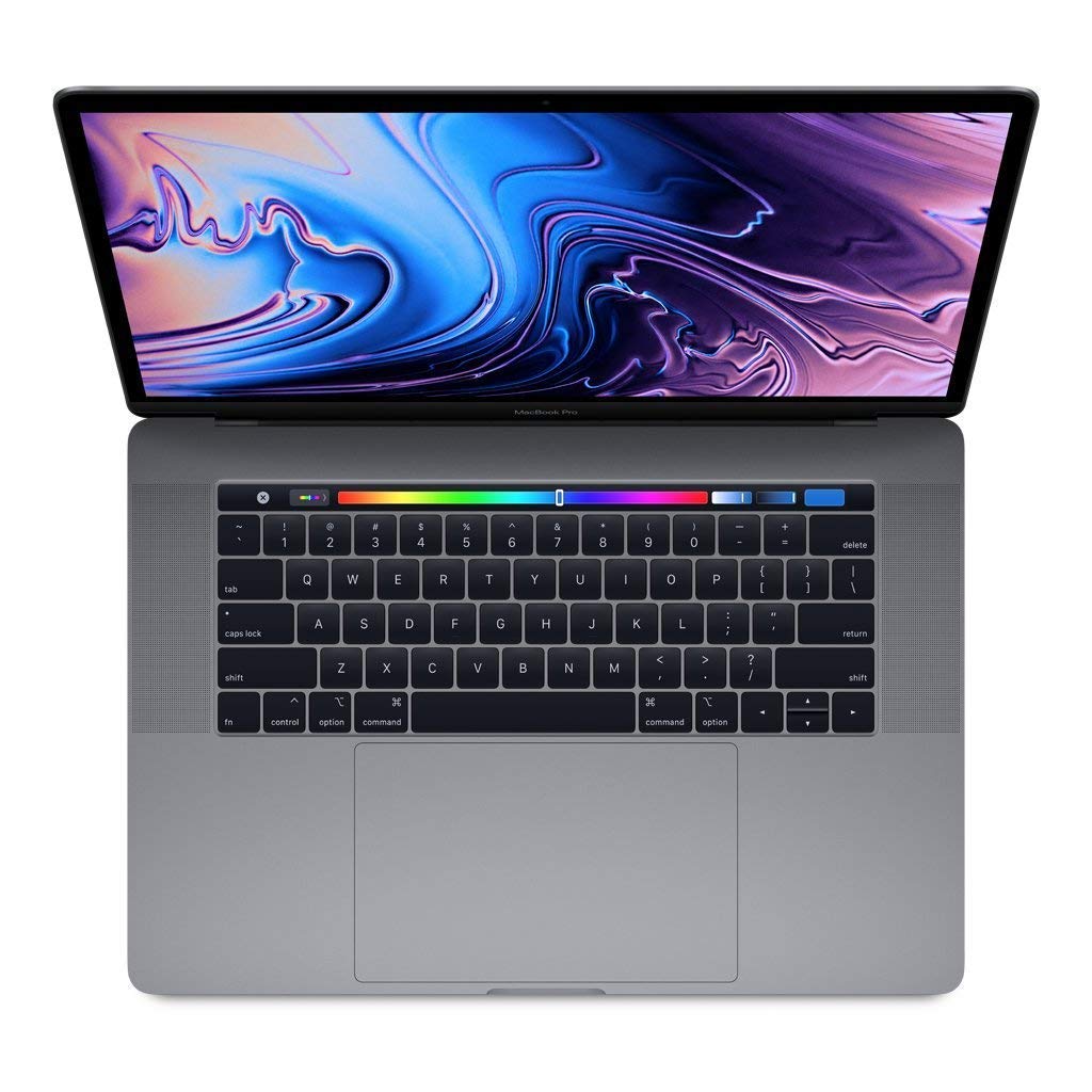 Apple MacBook Pro (2018) 15" - Touch Bar - i7-8750H - 16GB RAM - Radeon Pro 555X - 256GB SSD - Space Gray - MR932LL/A