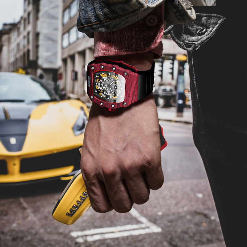 Luxury Self-Winding Stainless Steel Wristwatch