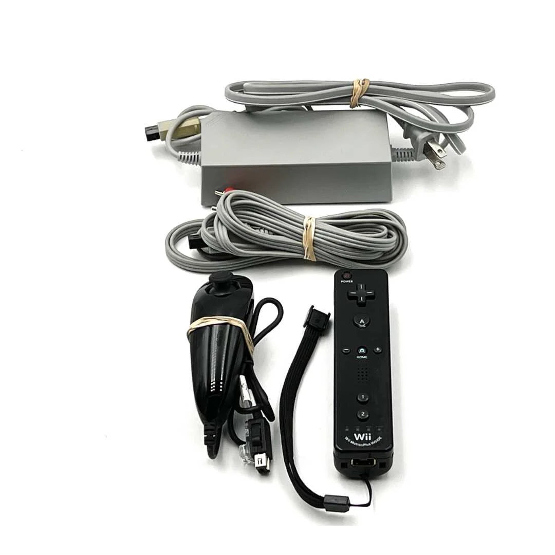 Nintendo Wii Black Console - RVKSKAAH