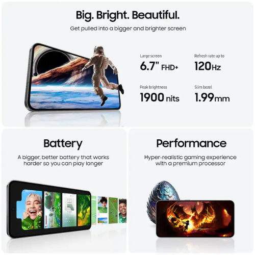 Samsung Galaxy S24 FE 5G 128GB Blue (Unlocked)