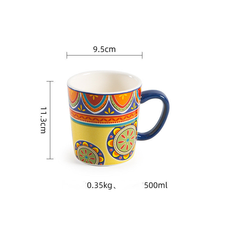 Hand-Painted Ceramic Salad Pots & Bowls