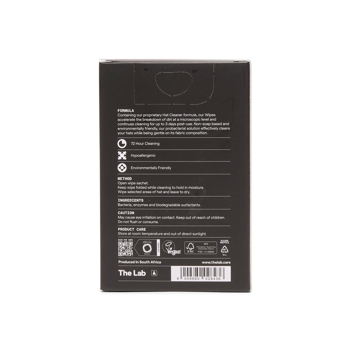 The Lab Hat Care Wipes (12 pack) (Multi)