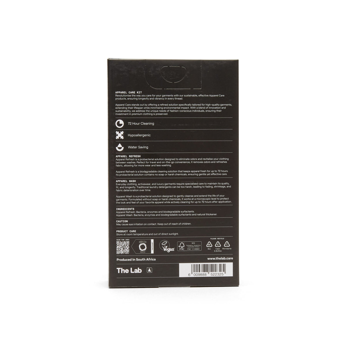 The Lab Apparel Care Kit (Multi)