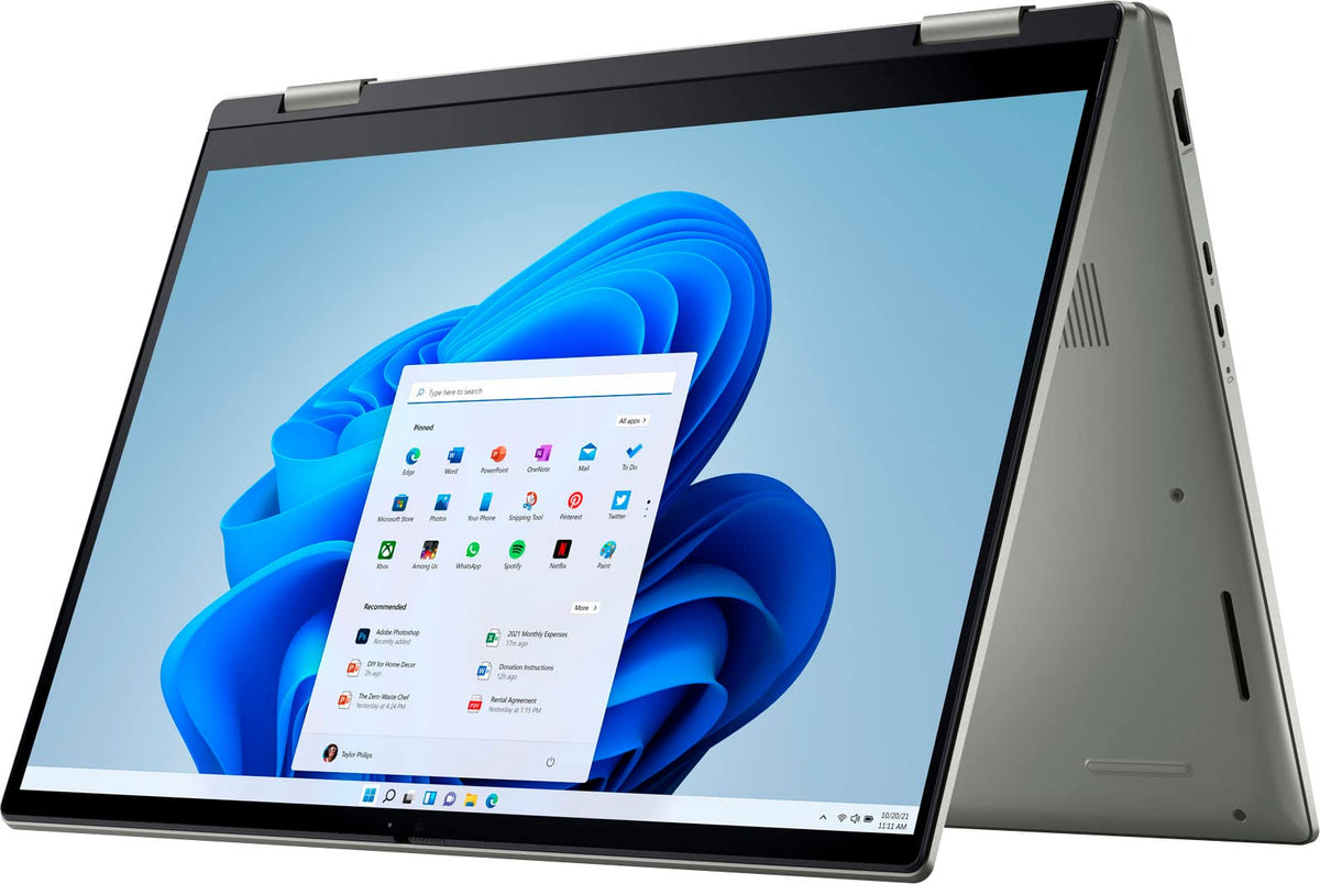 Dell Inspiron 2in1 14”Touch Laptop – Ryzen 7 – 16GB RAM–512GB SSD - Pebble Green