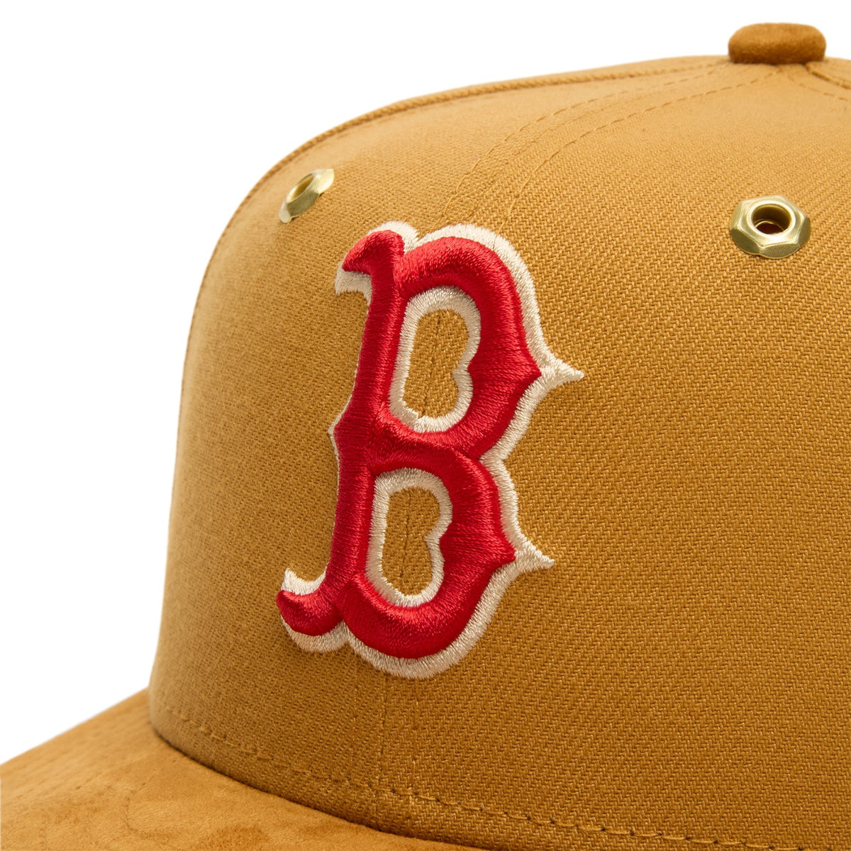 Timberland x New Era x Red Sox Fitted Baseball Cap (Pinecone Red Sox)