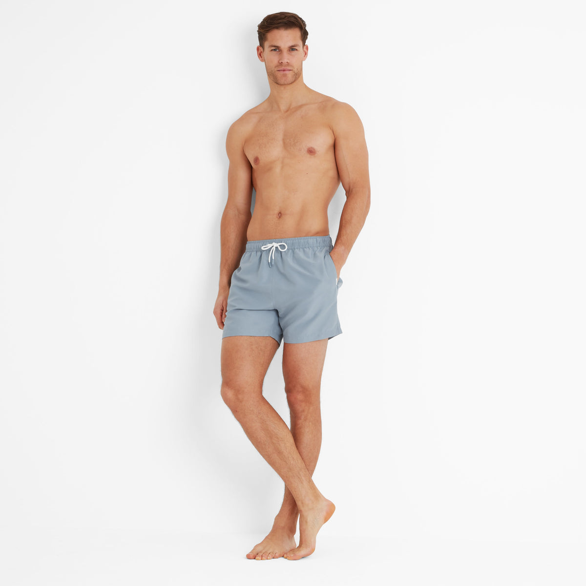 Adler Mens Swimshorts - Pale Blue