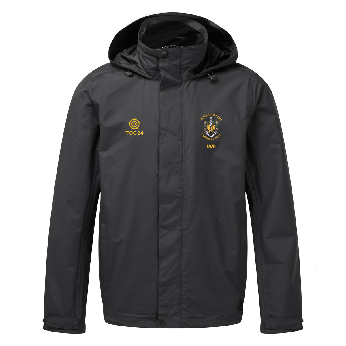 Brighouse Town FC Mens - Airton Waterproof Jacket Black