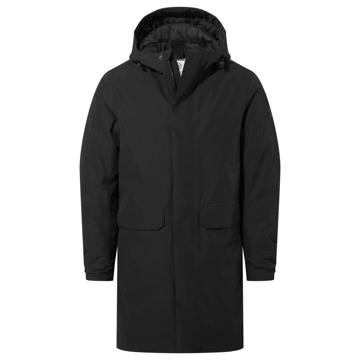 Aksel Mens Waterproof Insulated Parka - Black
