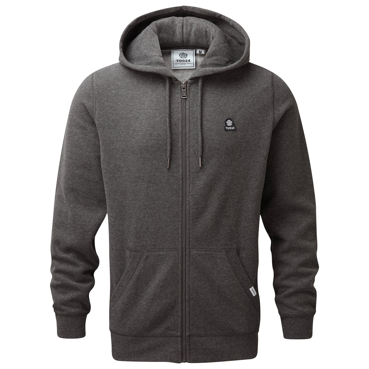 Alden Mens Supersoft Hoody - Dark Grey Marl