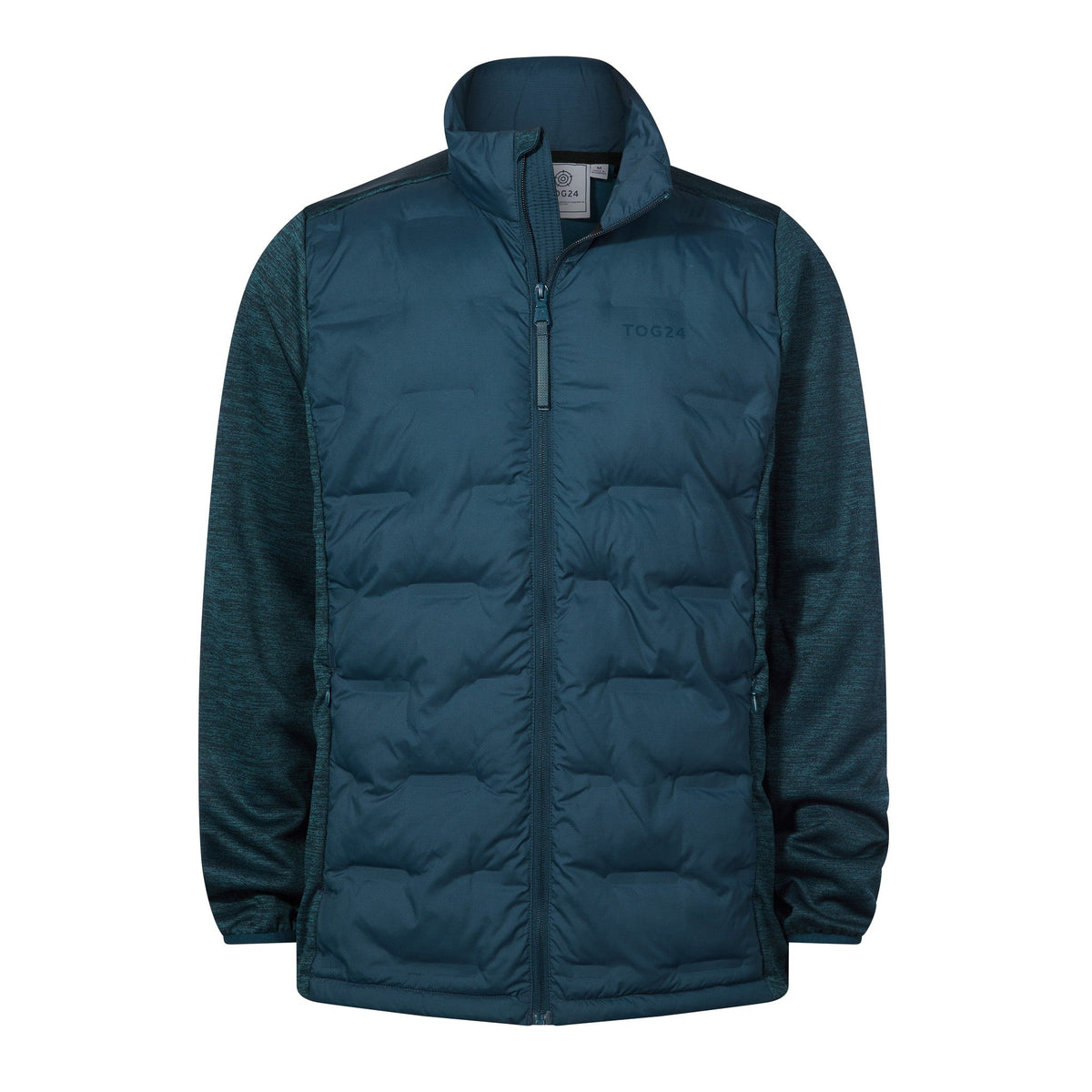 Anick Mens Lightweight Insulated Hybrid Jacket - Inky Blue