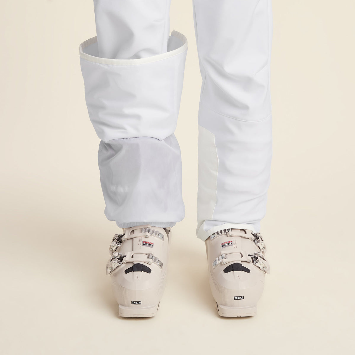 Annecy Womens Softshell Salopettes - Optic White