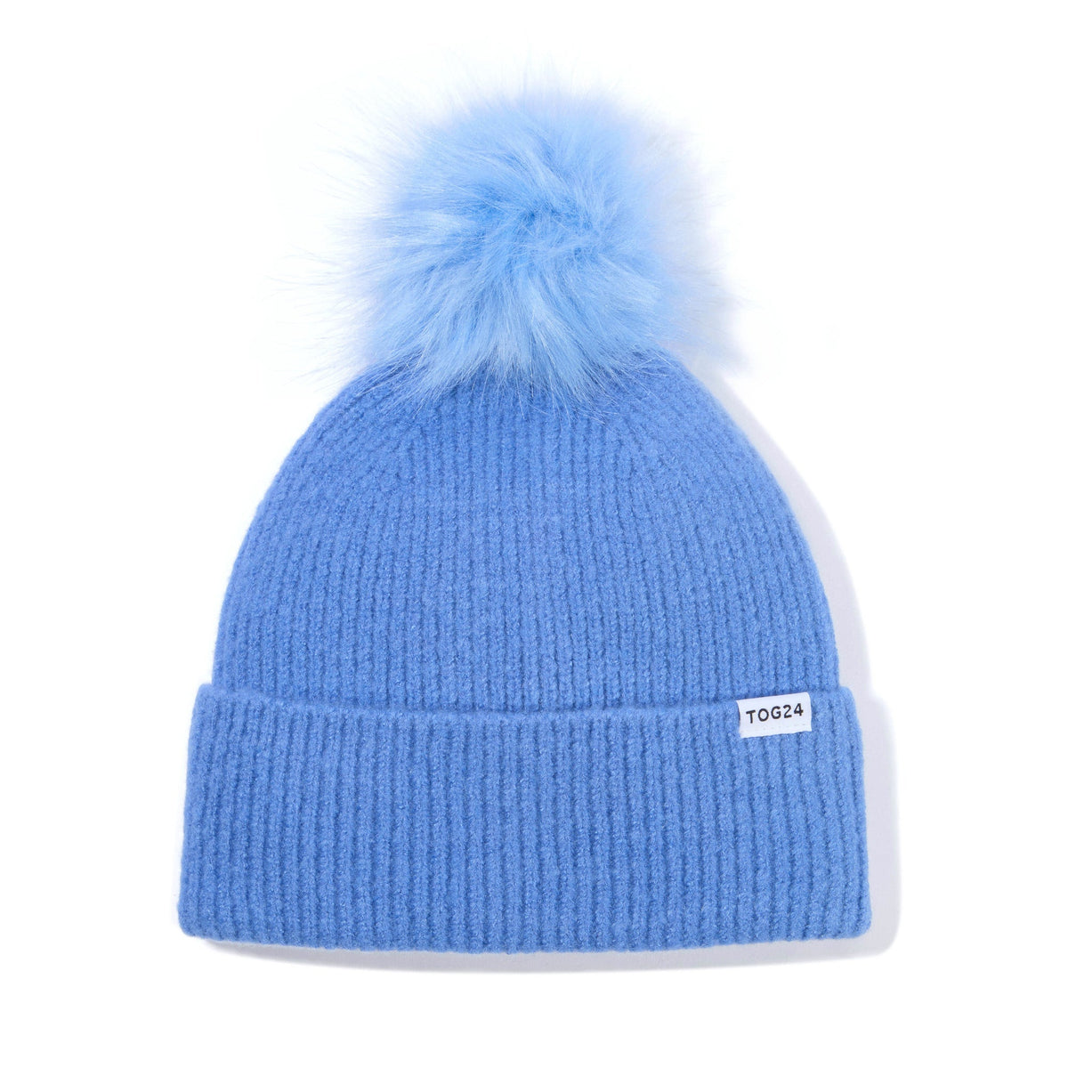 Anya Knit Hat - Light Sky Blue