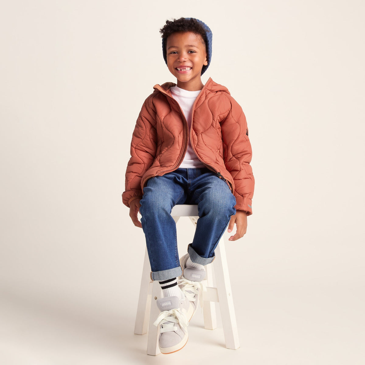 Arbor Kids Shower Resistant Padded Jacket - Canyon Orange