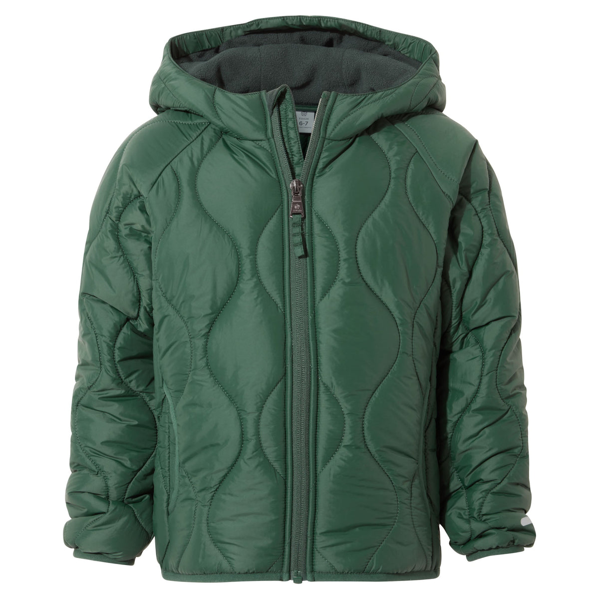 Arbor Kids Shower Resistant Padded Jacket - Dark Fern