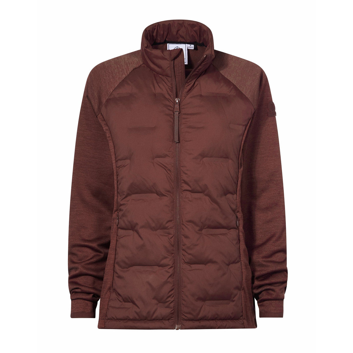 Arna Womens Lightweight Insulated Hybrid Jacket - Raspberry