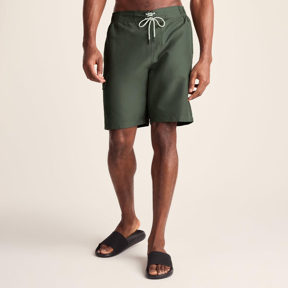 Aslan Mens Swimshorts - Forage Green